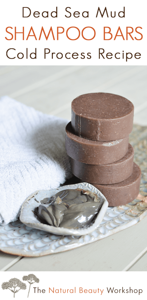 Dead Sea Mud Shampoo Bars - A Cold Process Soap Recipe